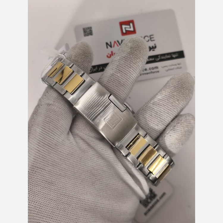 ساعت مچی کرنوگراف مردانه نیوی فورس NAVIFORCE مدل Nf8049 موتور ژاپن