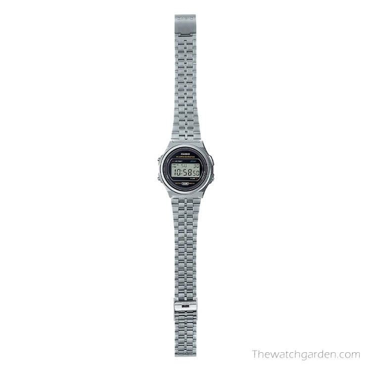 ساعت مچی مردانه کاسیو CASIO دیجیتال صفحه گرد مشکی
