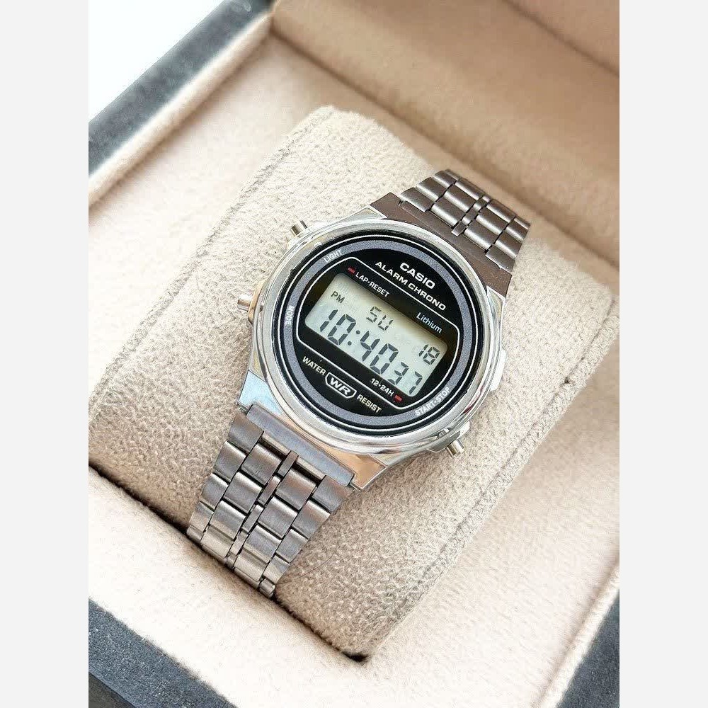 ساعت مچی مردانه کاسیو CASIO دیجیتال صفحه گرد مشکی