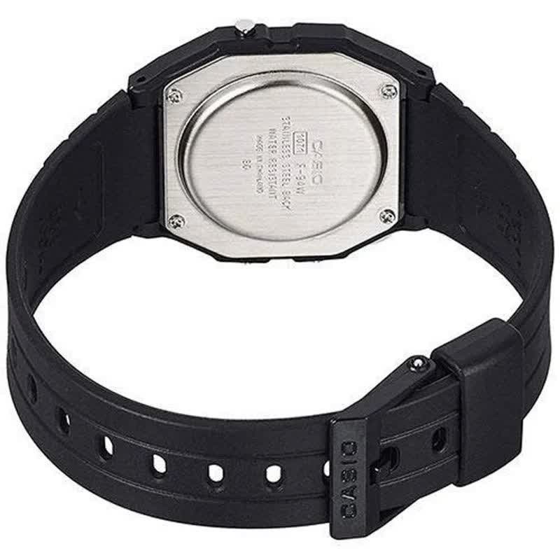 ست ساعت مچی زنانه و مردانه کاسیو CASIO F-91W-1D ساخت مالزی