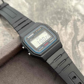 ست ساعت مچی زنانه و مردانه کاسیو CASIO F-91W-1D ساخت مالزی