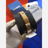 ساعت مچی زنانه کاسیو CASIO موتور ژاپنی بند طلایی + جعبه