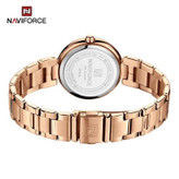 ساعت مچی عقربه ای زنانه نیوی فورس NAVIFORCE مدل Nf5033 رُزگُلد