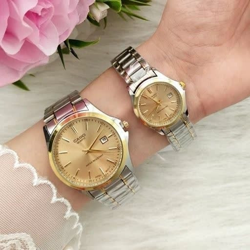 ست ساعت مچی زنانه و مردانه کاسیو CASIO موتور ژاپنی کد2