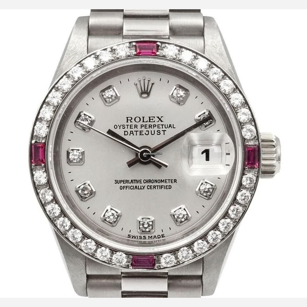 ساعت مچی مردانه رولکس دی دیت جاس ROLEX دور الماس