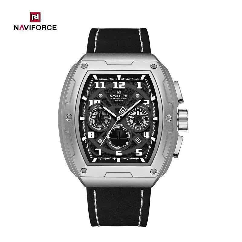 ساعت مچی کرنوگراف مردانه نیوی فورس NAVIFORCE مدل Nf8053 موتور ژاپن