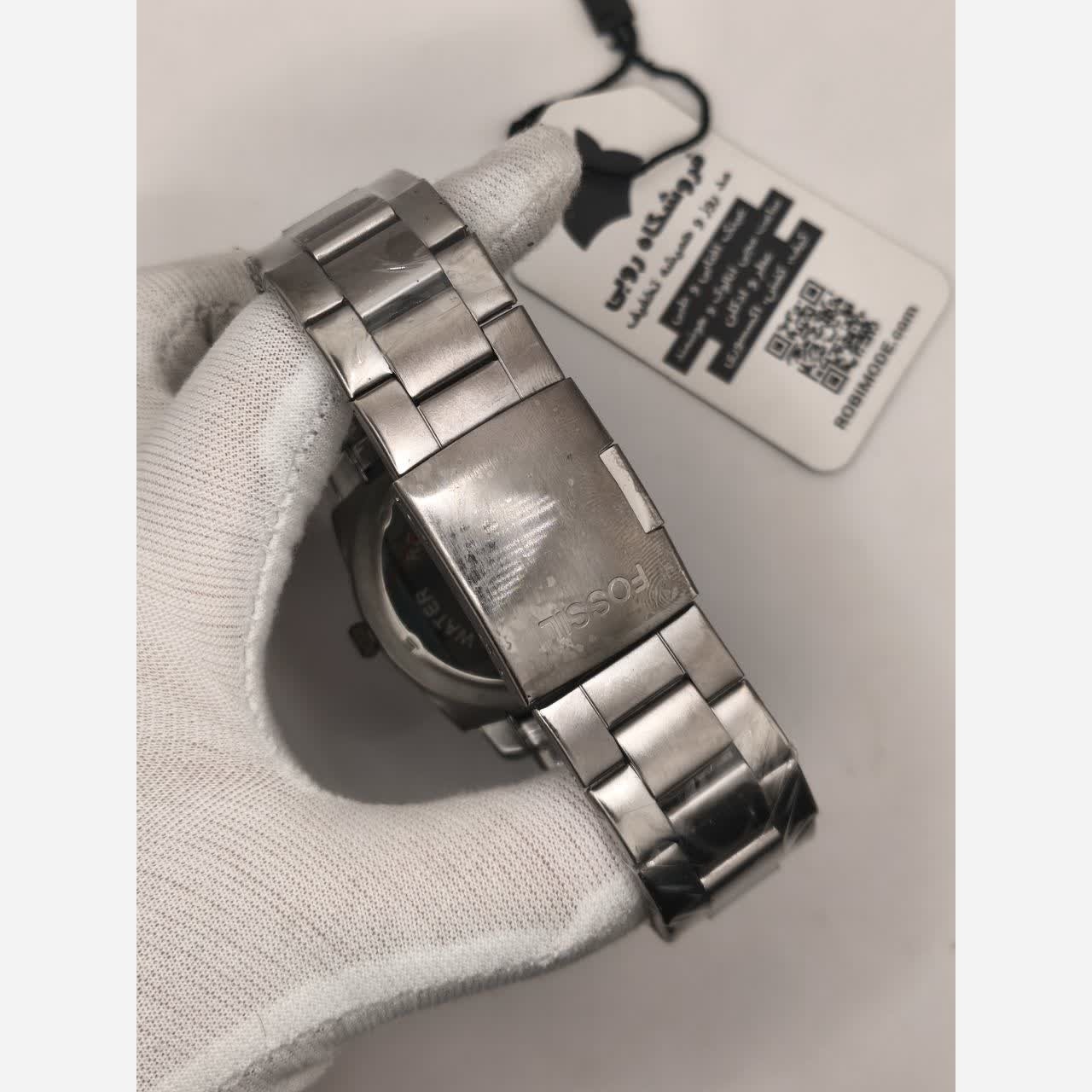ساعت مچی مردانه برند فسیل کیفیت بالا FOSSIL با اصالت + هدیه