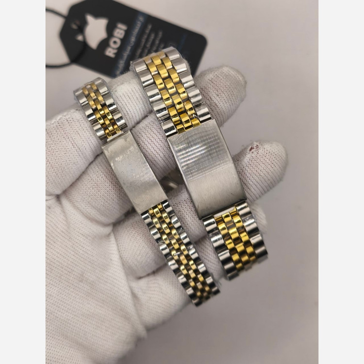 ست ساعت رولکس دیت جاست زنانه و مردانه ROLEX Date just کیفیت عالی صفحه طوسی