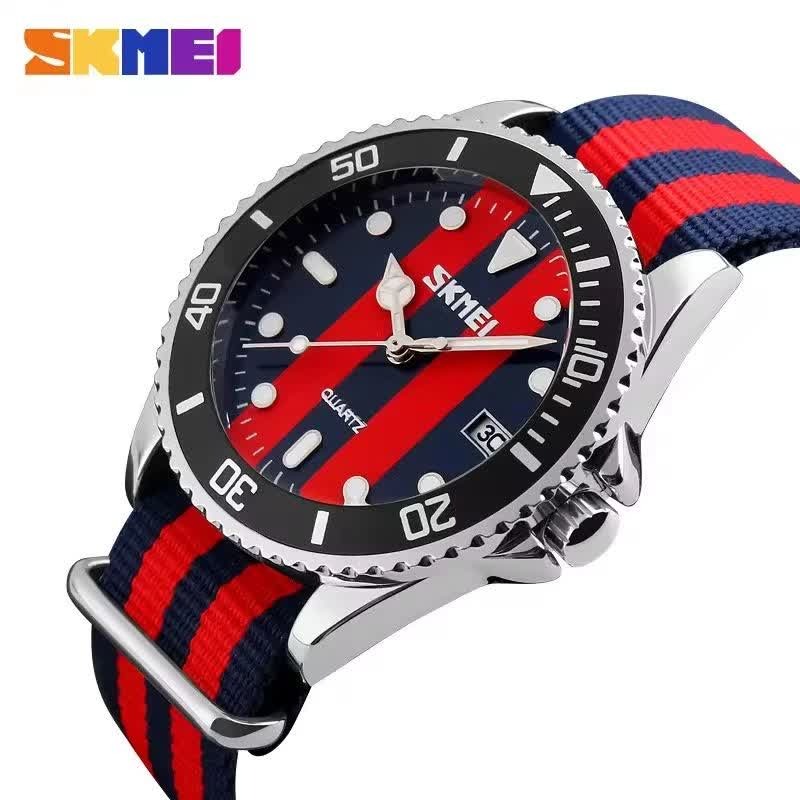 ساعت مچی مردانه بند برزنتی اسکمی SKMEI مدل 9133