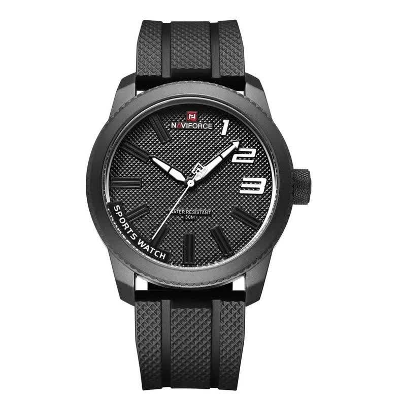 ساعت مچی مردانه نیوی فورس NAVIFORCE مدل Nf9202 ژاپنی - مشکی