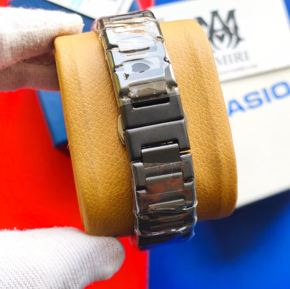 ساعت مچی عقربه ای مردانه اودمار پیگه Audemars Piguet فول مشکی + + فول پک