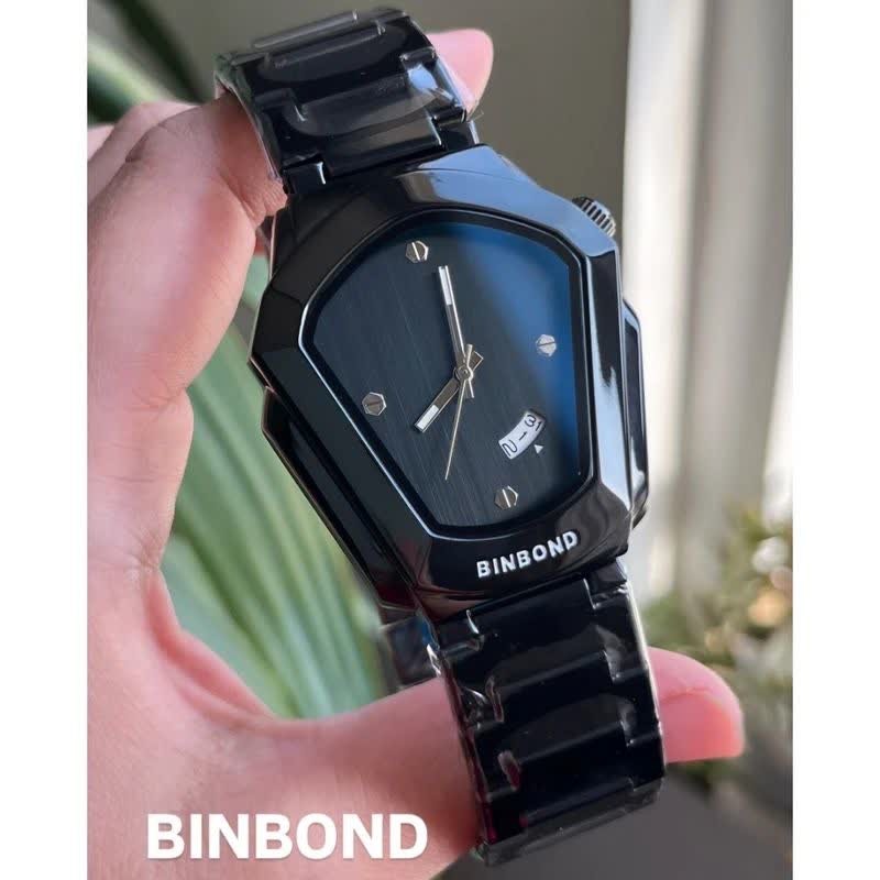 ساعت مچی مردانه بین باند BIN BOND مدل بوگاتی صفحه مشکی اصلی