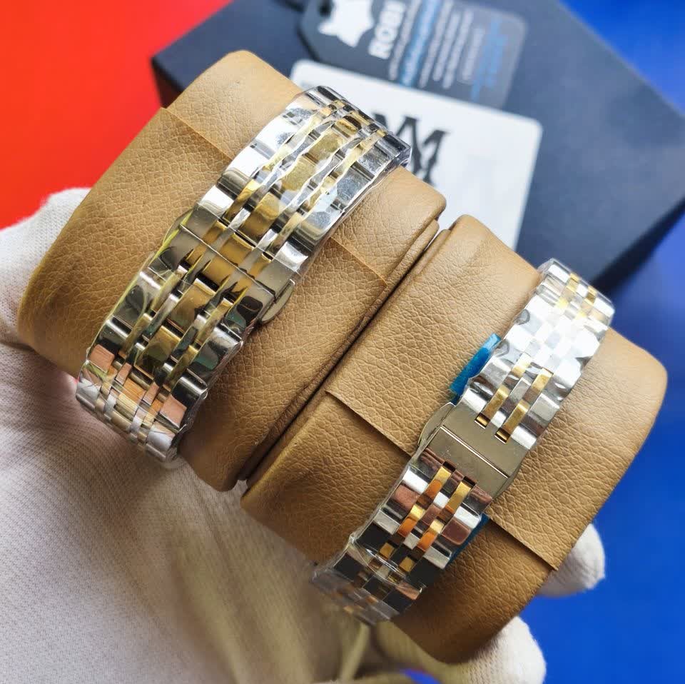ست ساعت مچی مردانه و زنانه سیکو SEIKO موتور ژاپن صفحه مشکی