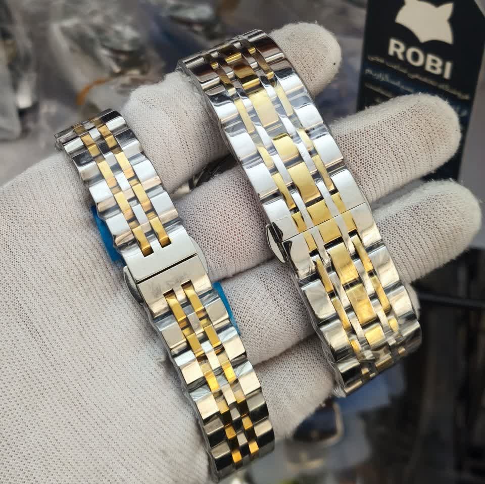 ست ساعت مچی مردانه و زنانه سیکو SEIKO موتور ژاپن صفحه مشکی