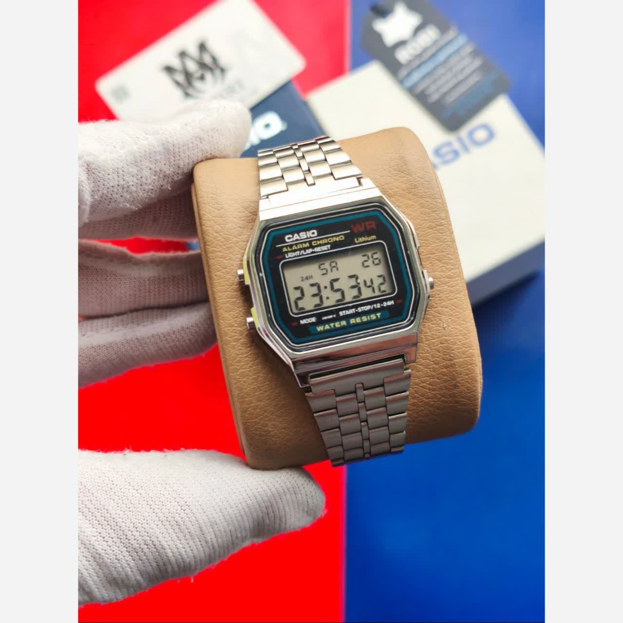 ساعت مچی مردانه کاسیو CASIO مدل WR + جعبه