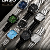 ساعت مچی مردانه کاسیو اولدمانی تری AAA CASIO موتور ژاپنی بلک + فول پک