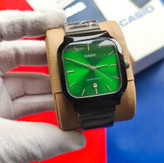 ساعت مچی مردانه کاسیو اولدمانی تری AAA CASIO موتور ژاپنی بلک + فول پک