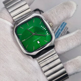 ساعت مچی مردانه کاسیو اولدمانی تری AAA CASIO موتور ژاپنی صفحه سبز + فول پک