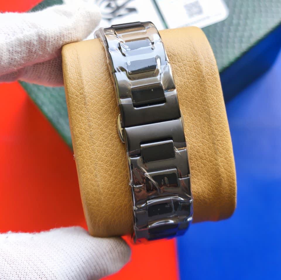 ساعت مچی عقربه ای مردانه پتک فیلیپ PATEKPHILIPPE مشکی سرمه ای + + فول پک