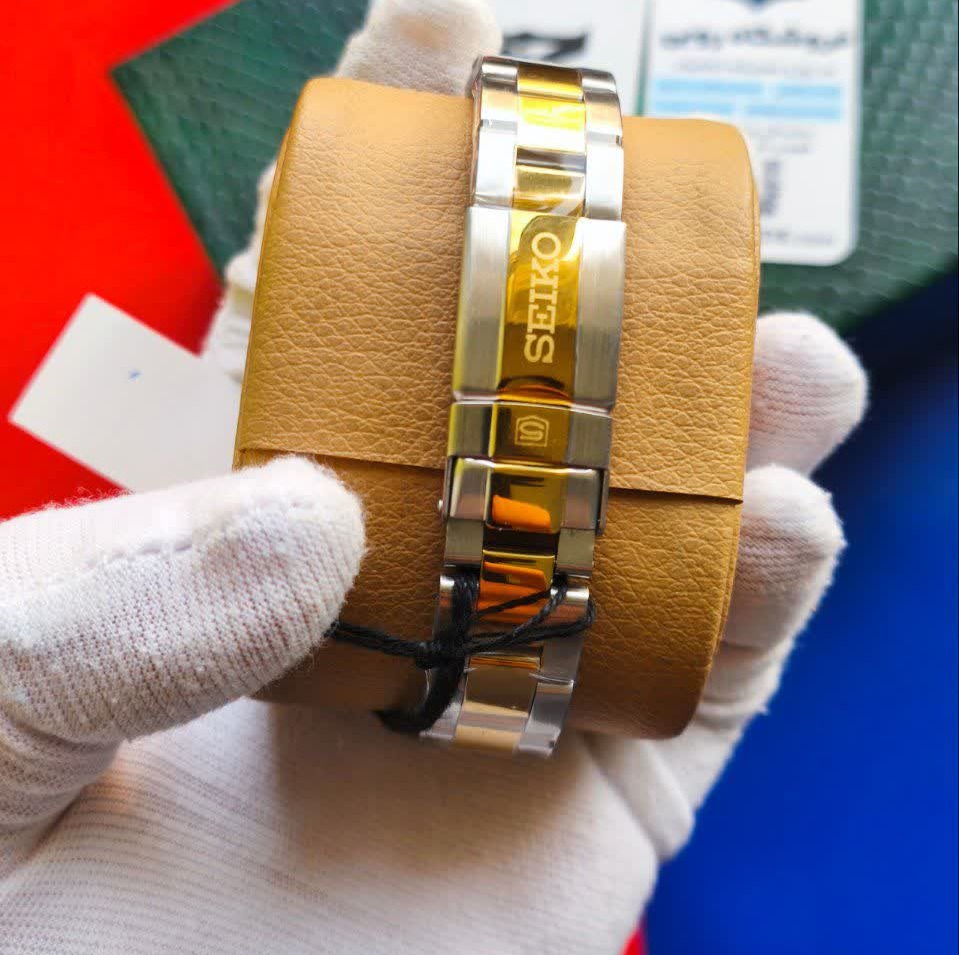 ساعت مچی اتوماتیک زنانه سیکو پنج SEIKO 5 نقره ای طلایی