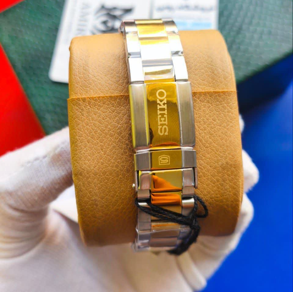 ساعت مچی اتوماتیک مردانه سیکو پنج SEIKO 5 نقره ای طلایی