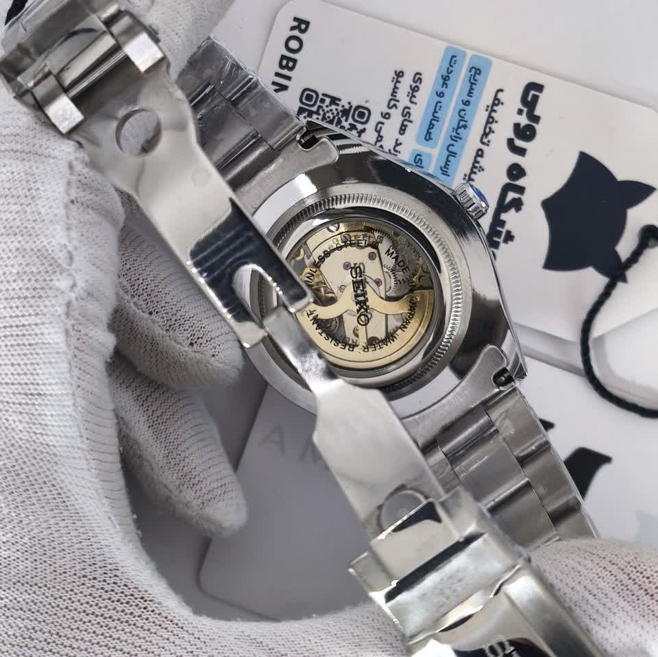 ساعت مچی اتوماتیک مردانه سیکو پنج SEIKO 5 نقره ای