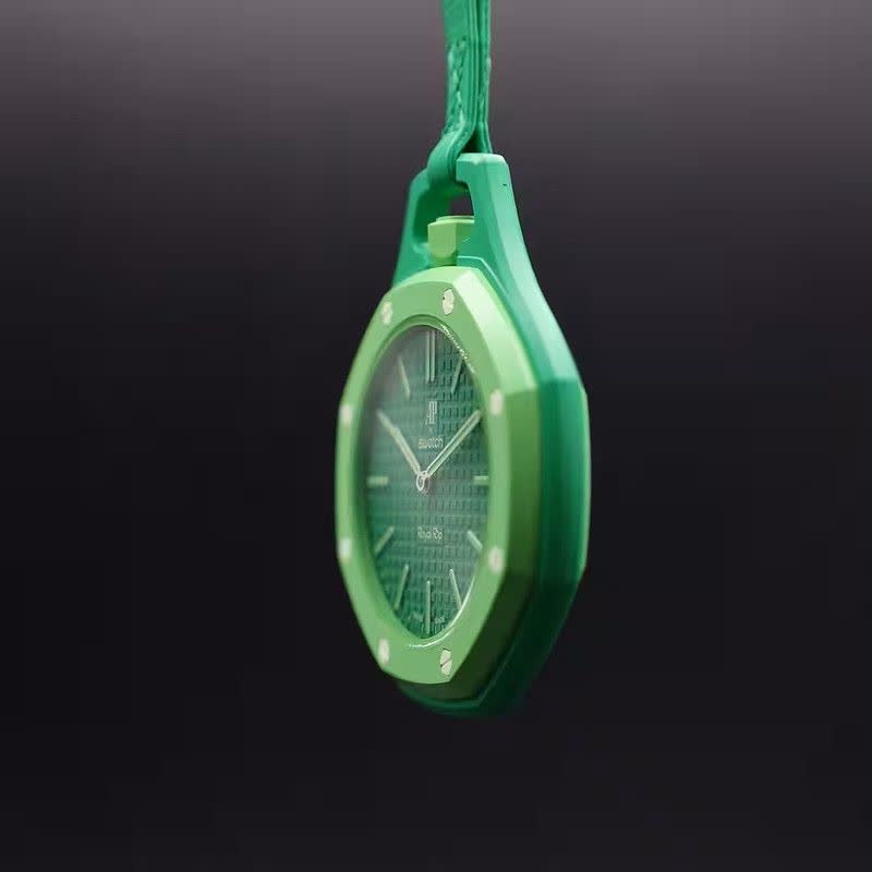 ساعت اسپرت سواچ پیگه AP Swatch Royal Pop (ZZ) فول پک سبز پرنگ
