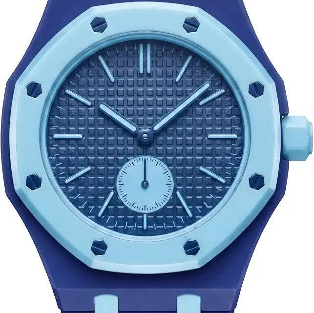 ساعت اسپرت سواچ پیگه AP Swatch Royal Pop (ZZ) فول پک آبی