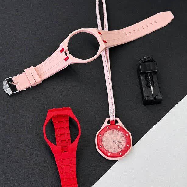 ساعت اسپرت سواچ پیگه AP Swatch Royal Pop (ZZ) فول پک قرمز