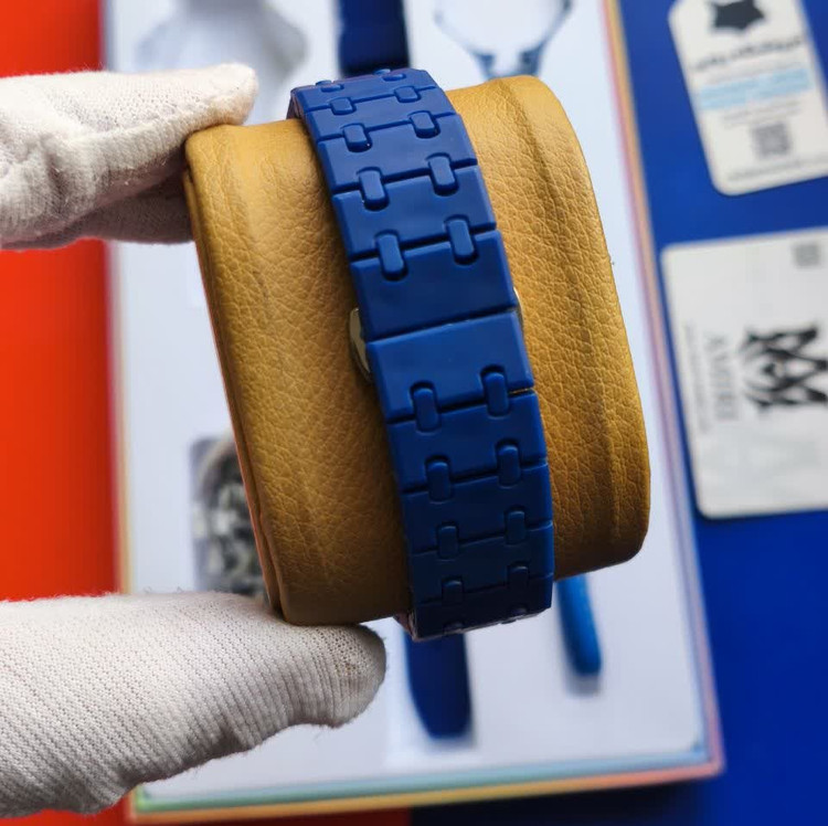 ساعت اسپرت سواچ پیگه AP Swatch Royal Pop (ZZ) فول پک آبی
