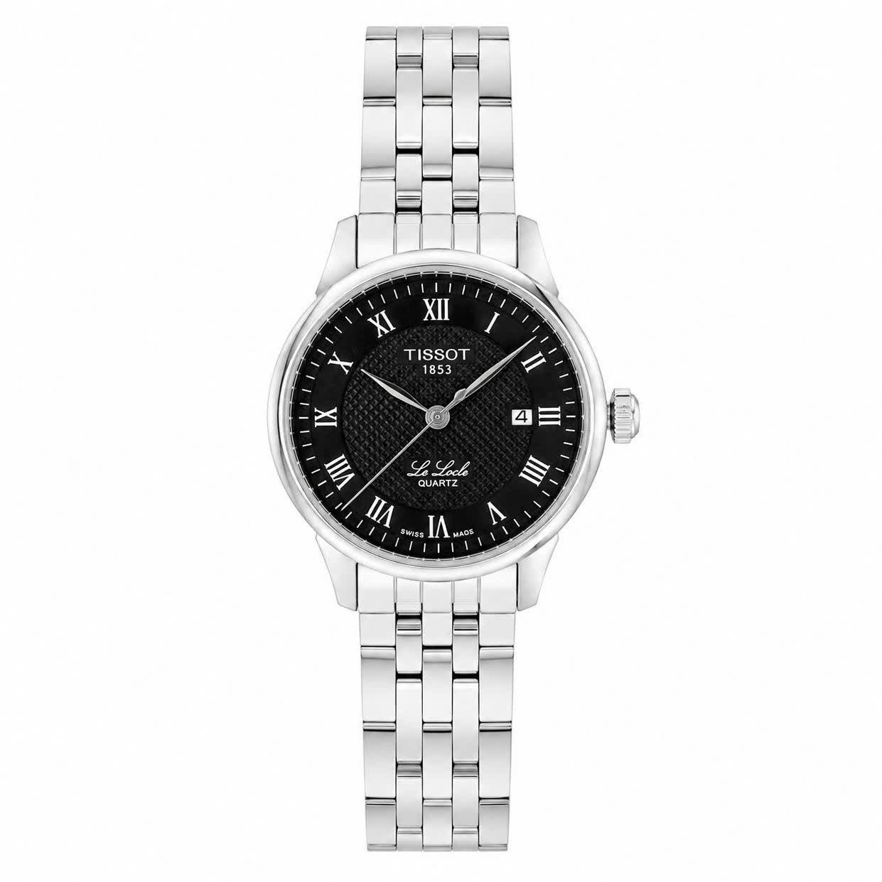 ساعت مچی زنانه تیسوت TISSOT صفحه مشکی