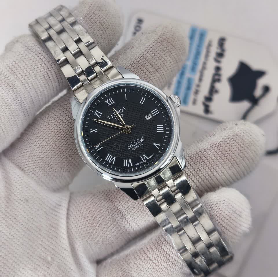ساعت مچی زنانه تیسوت TISSOT صفحه مشکی