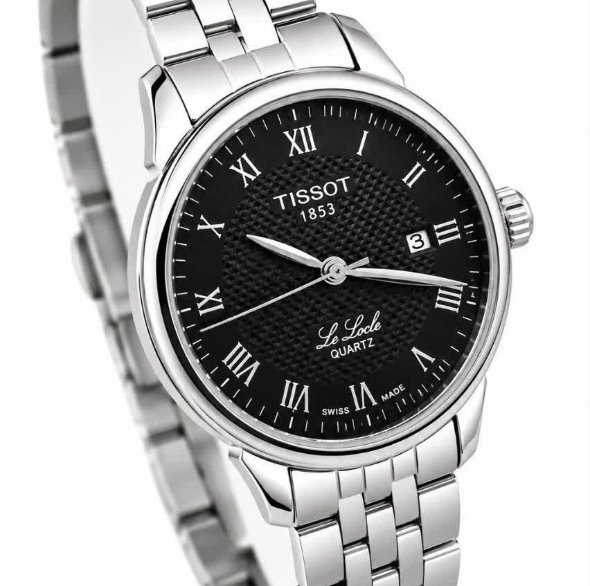 ساعت مچی زنانه تیسوت TISSOT صفحه مشکی
