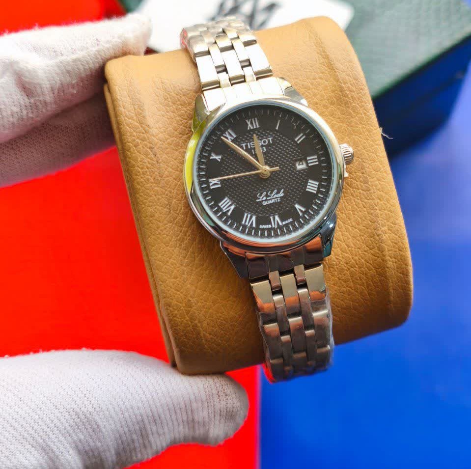 ساعت مچی زنانه تیسوت TISSOT صفحه مشکی