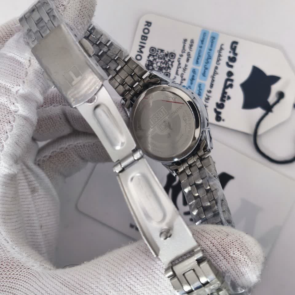 ساعت مچی زنانه تیسوت TISSOT صفحه مشکی