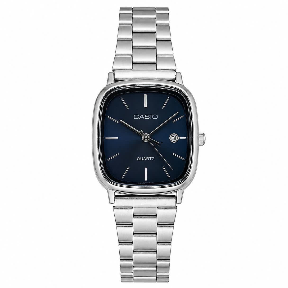 ساعت مچی زنانه کاسیو اولدمانی CASIO موتور ژاپن کدP16 + جعبه