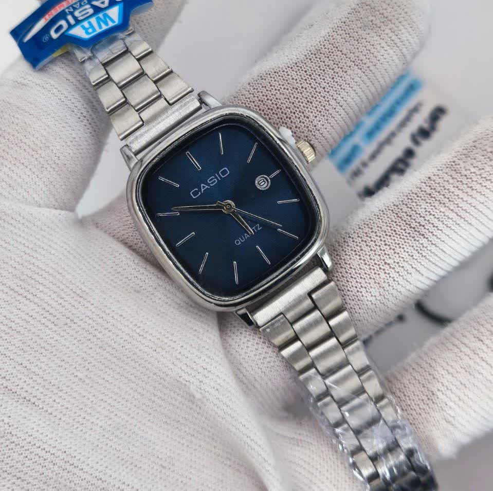 ساعت مچی زنانه کاسیو اولدمانی CASIO موتور ژاپن کدP16 + جعبه