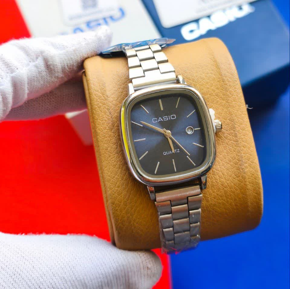 ساعت مچی زنانه کاسیو اولدمانی CASIO موتور ژاپن کدP16 + جعبه