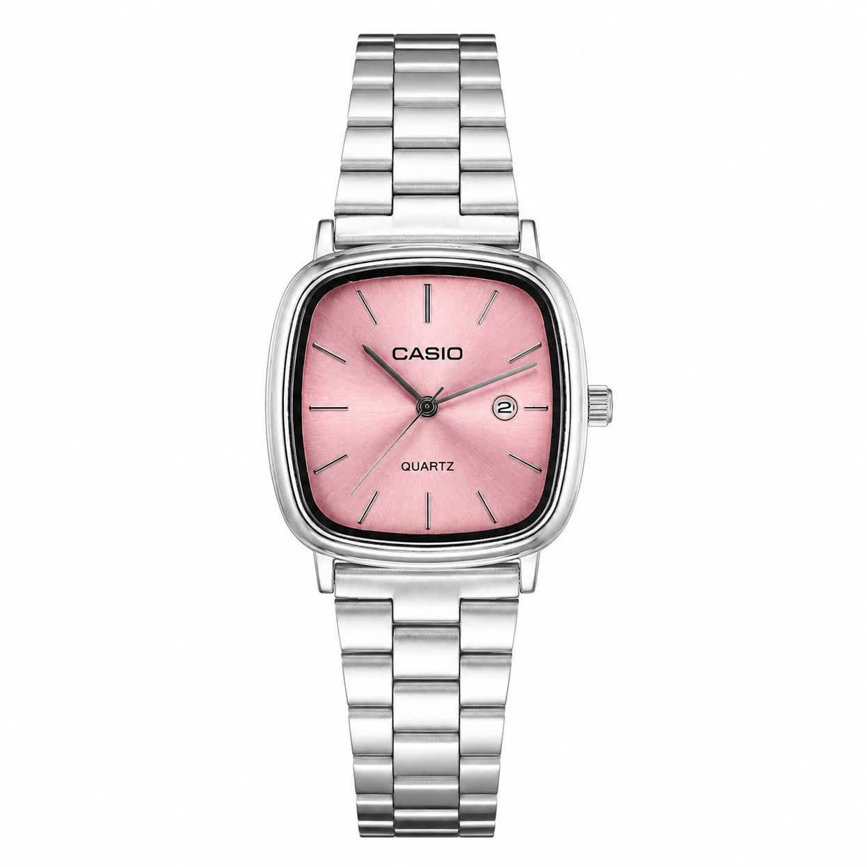 ساعت مچی زنانه کاسیو اولدمانی CASIO موتور ژاپن کدP16 + جعبه
