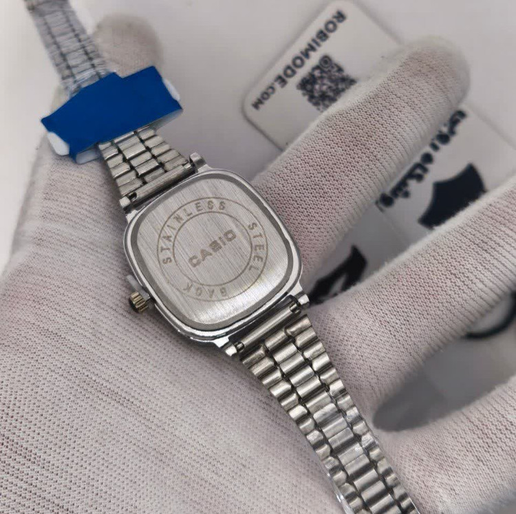 ساعت مچی زنانه کاسیو اولدمانی CASIO موتور ژاپن کدP16 + جعبه