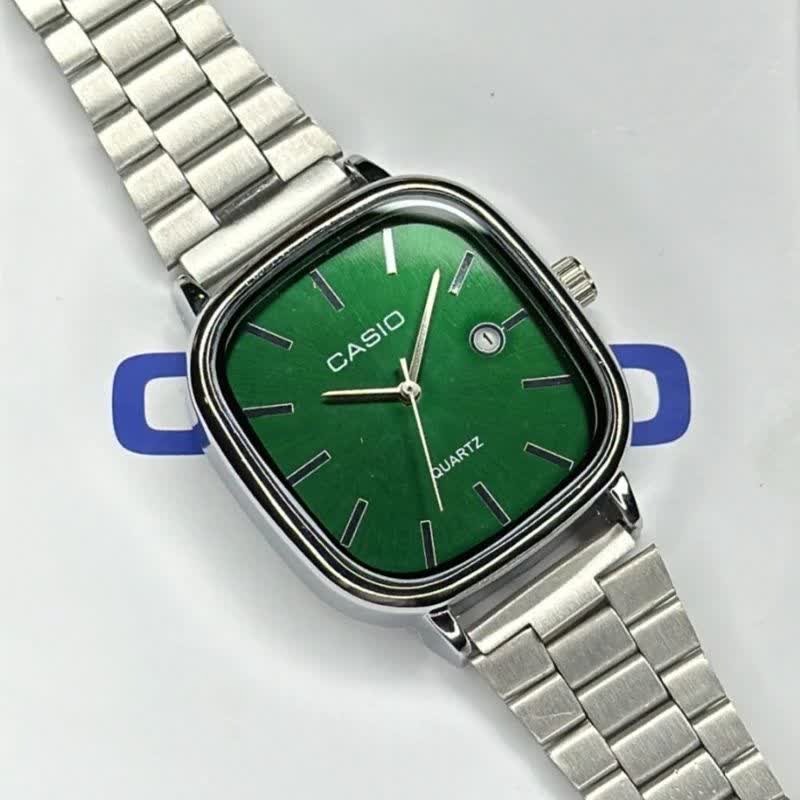 ساعت مچی زنانه کاسیو اولدمانی CASIO موتور ژاپن کدP15 + جعبه