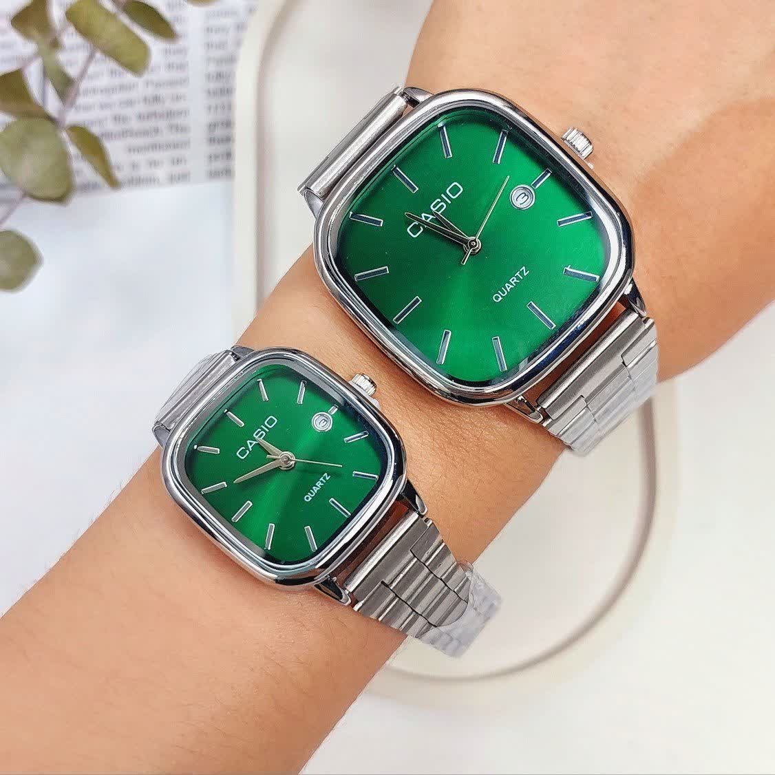 ساعت مچی زنانه کاسیو اولدمانی CASIO موتور ژاپن کدP15 + جعبه