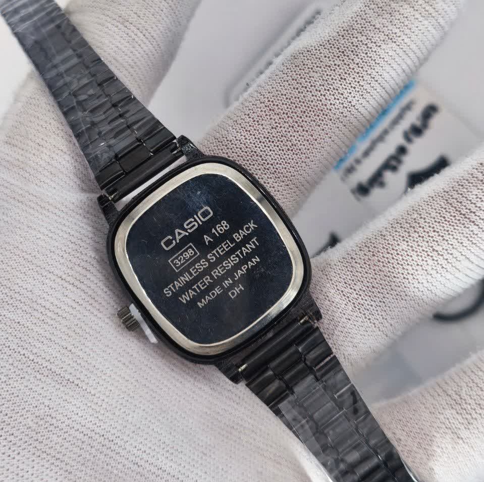 ساعت مچی زنانه کاسیو اولدمانی CASIO موتور ژاپن کدP14 + جعبه