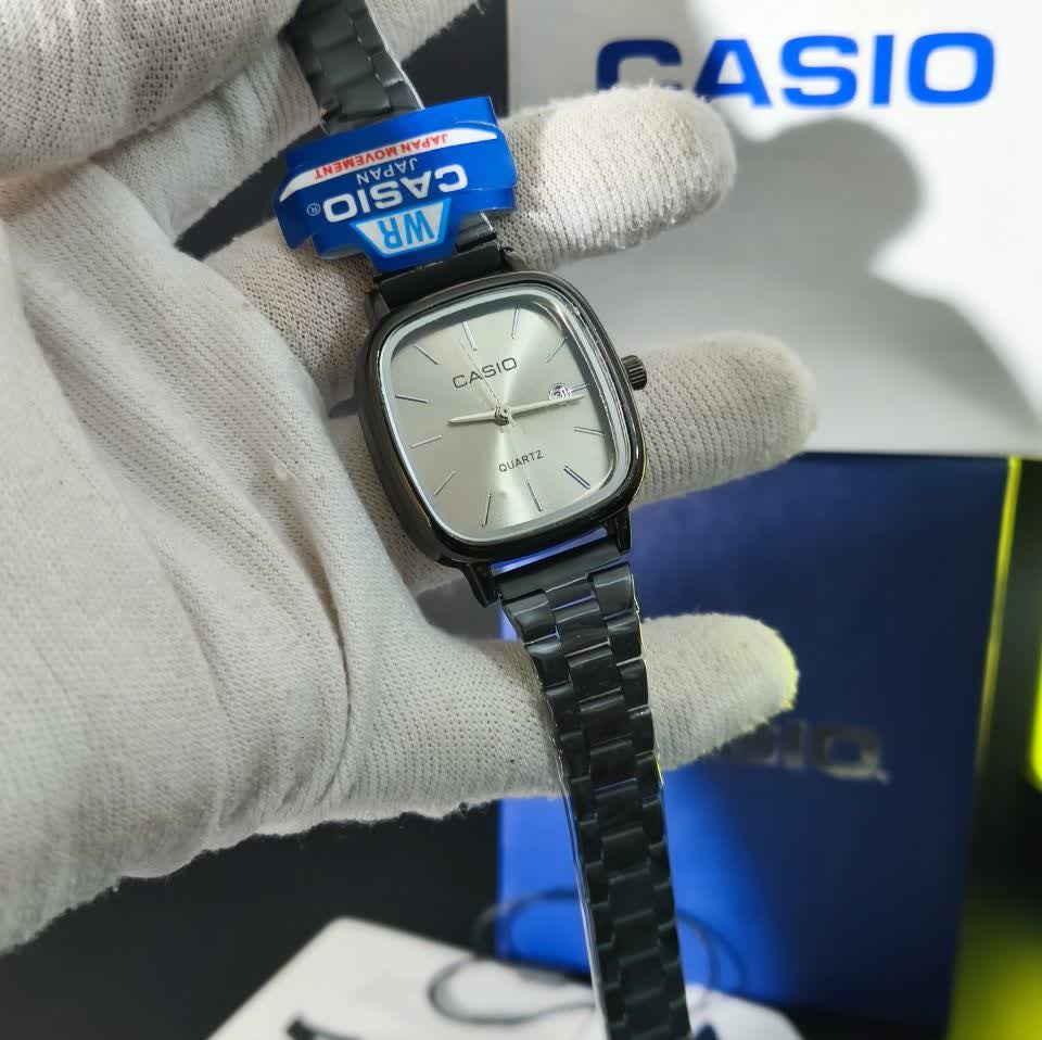 ساعت مچی زنانه کاسیو اولدمانی CASIO موتور ژاپن کدP13 + جعبه