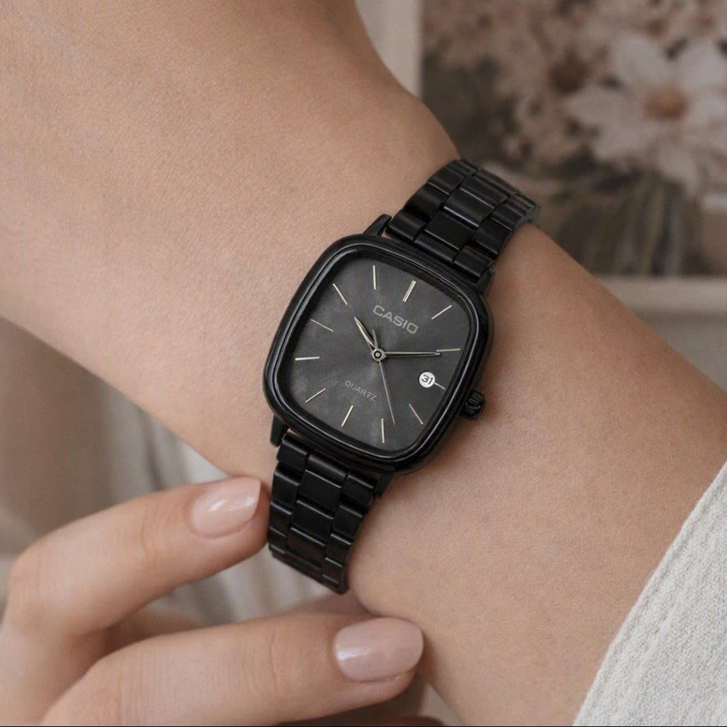 ساعت مچی زنانه کاسیو اولدمانی CASIO موتور ژاپن کدP13 + جعبه