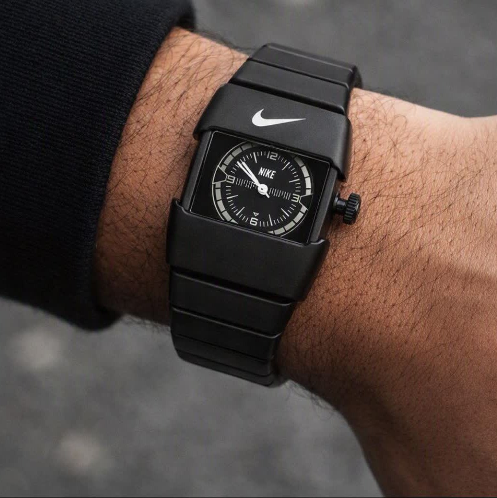 ساعت مچی مردانه نایک فضایی Nike قفل مخفی رنگ مشکی