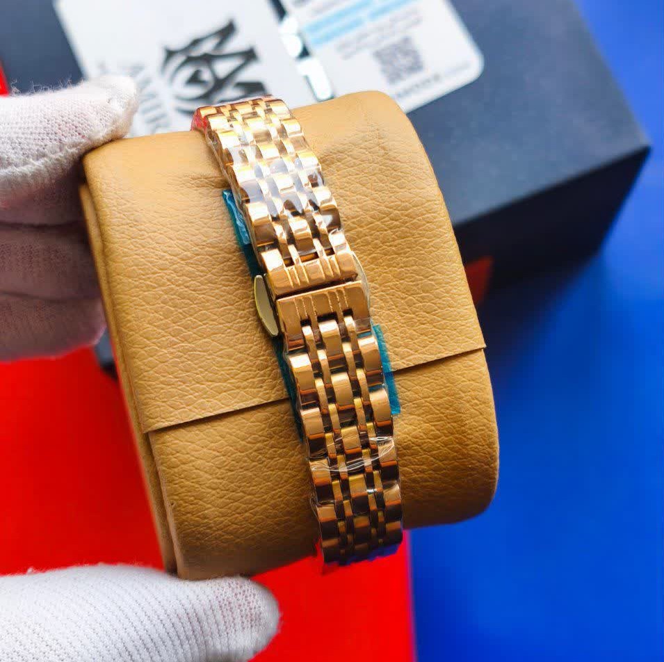 ساعت مچی زنانه ارجینال آنی کلین Anne Klein قفل مخفی رزگلد پروانه ای