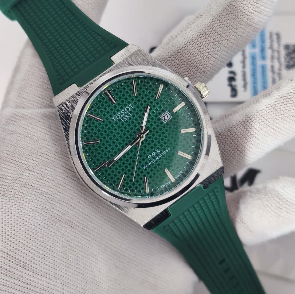 ساعت مچی عقربه ای مردانه تیسوت TISSOT سبز