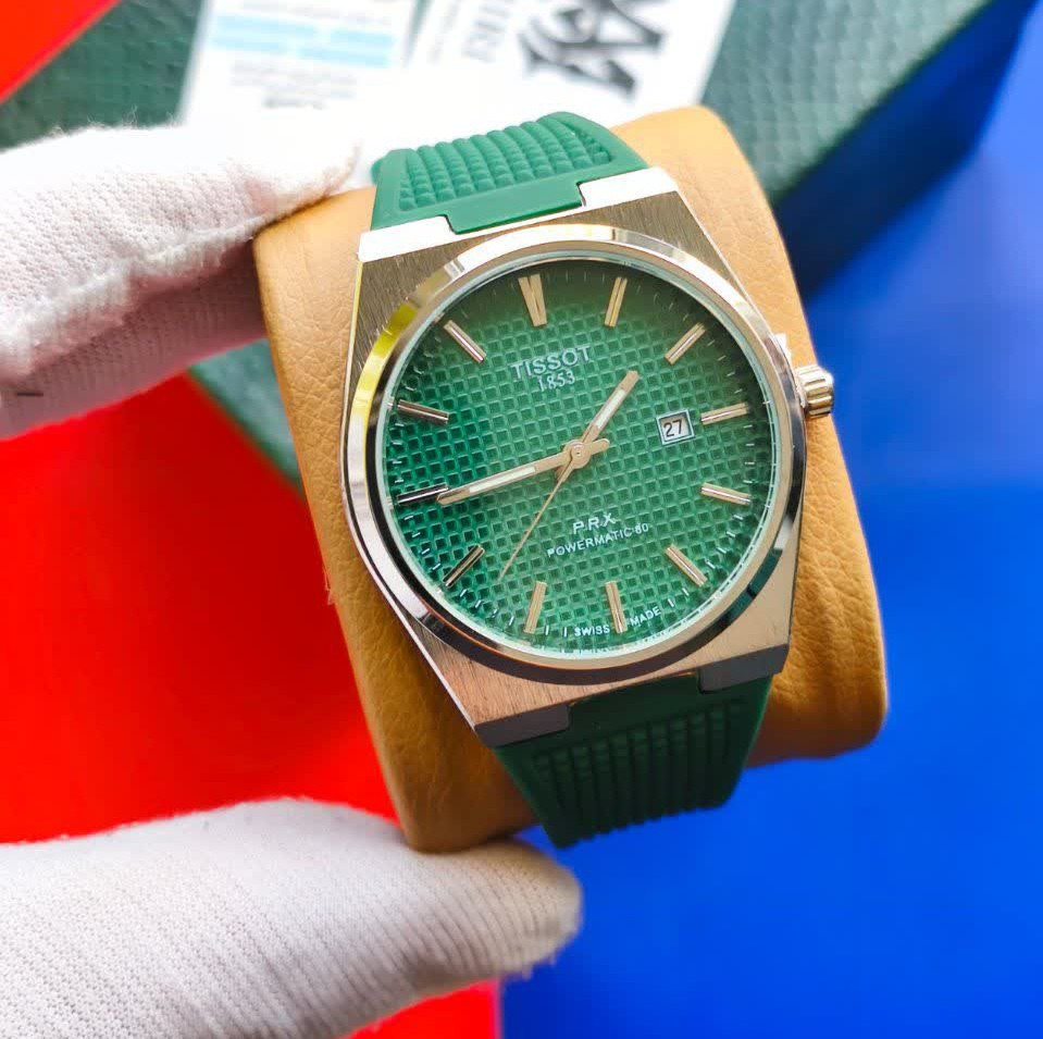 ساعت مچی عقربه ای مردانه تیسوت TISSOT سبز