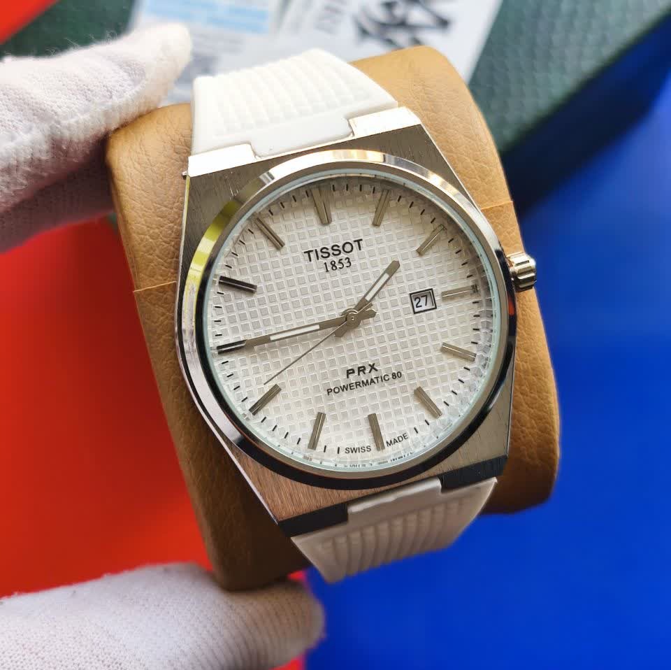 ساعت مچی عقربه ای مردانه تیسوت TISSOT سفید